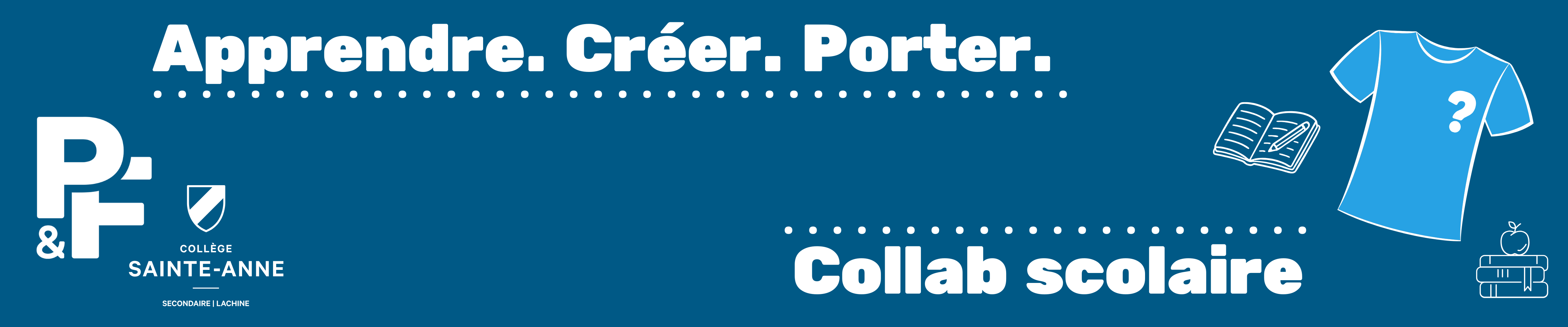 Poches & Fils x Collège Sainte-Anne