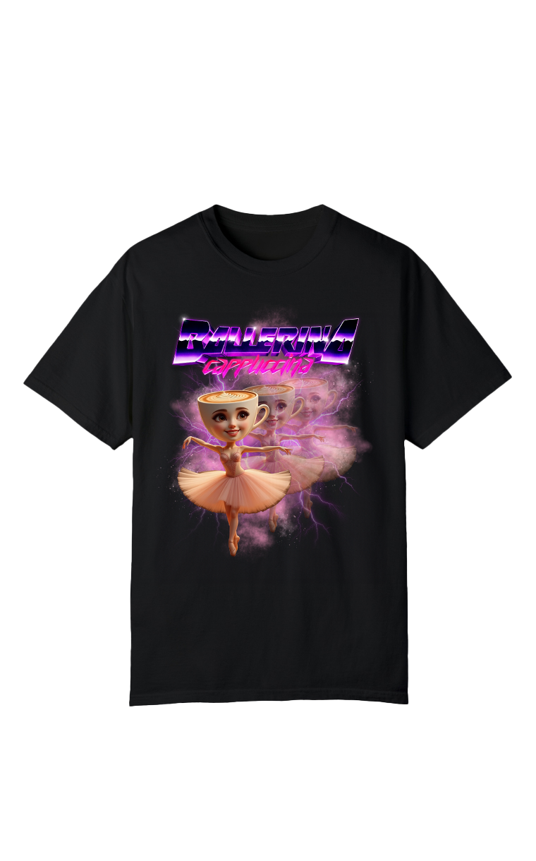 T-shirt Ballerina Cappucina