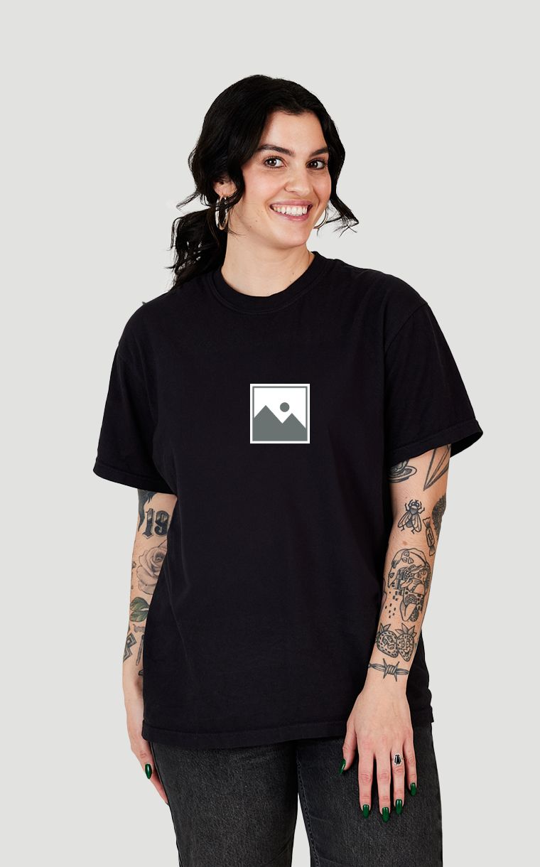 T-shirt photo personnalisé carré