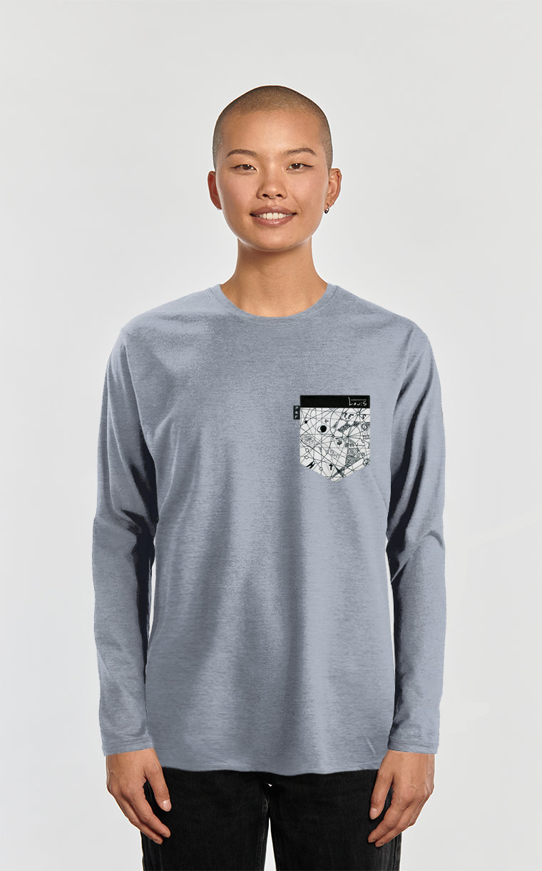 Chandail manches longues à poche Constellation