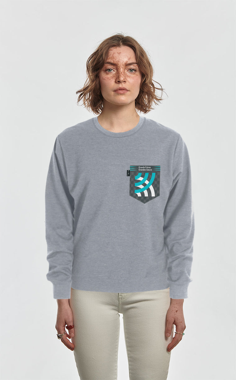 Crewneck Qc à poche Grand potentiel en poche