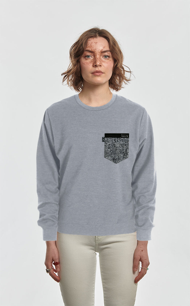 Crewneck Qc à poche Interconnexion