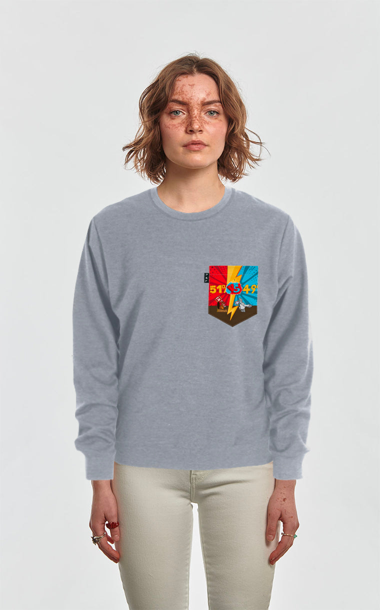 Crewneck Qc à poche Referendum de 95