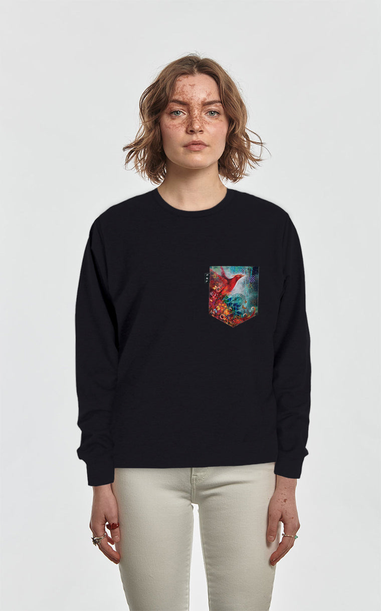 Crewneck Qc à poche Cendrik
