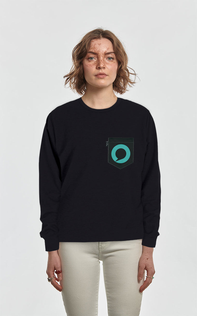 Crewneck Qc à poche Choisir avec soin