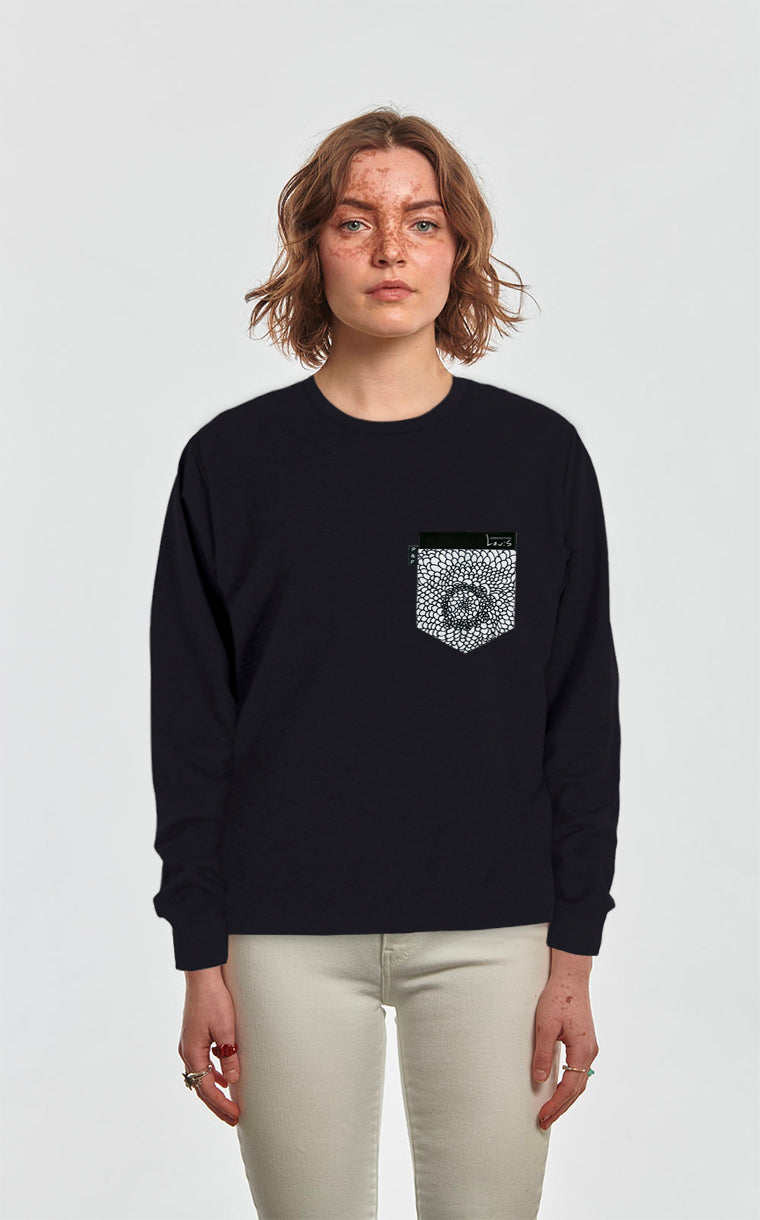Crewneck Qc à poche Focus