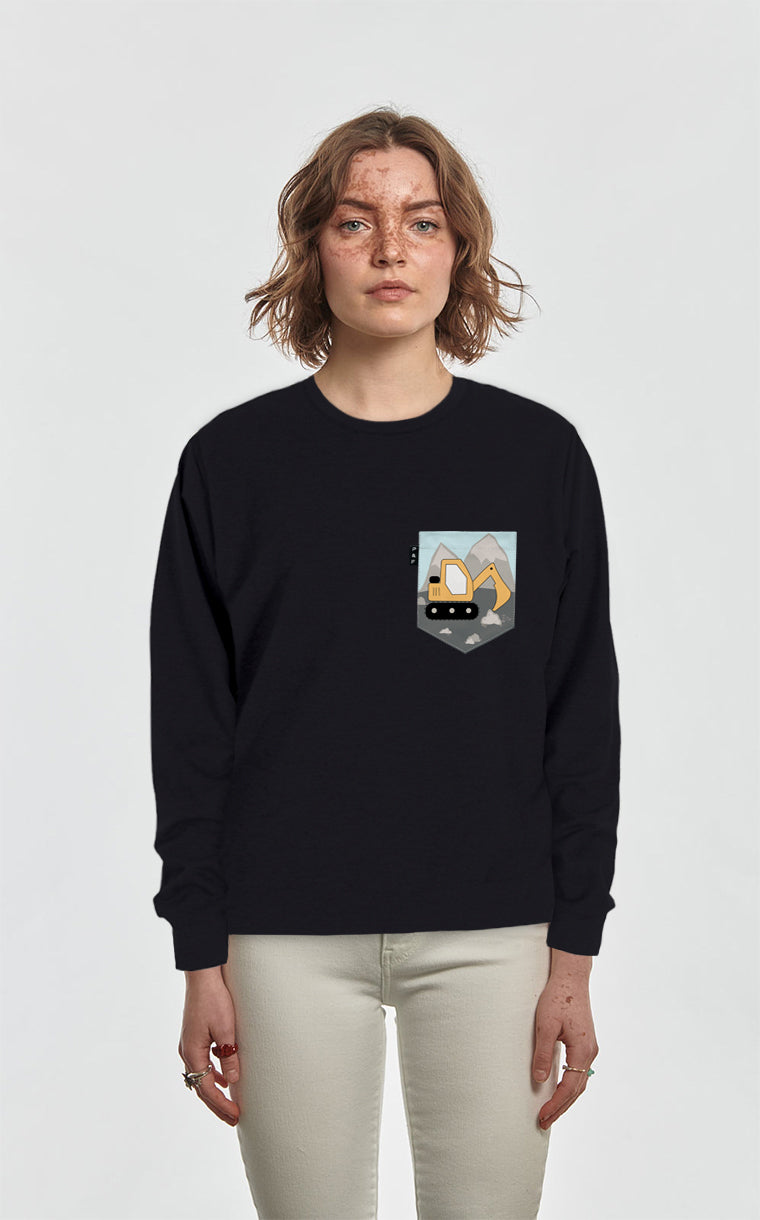 Crewneck Qc à poche La Pelle