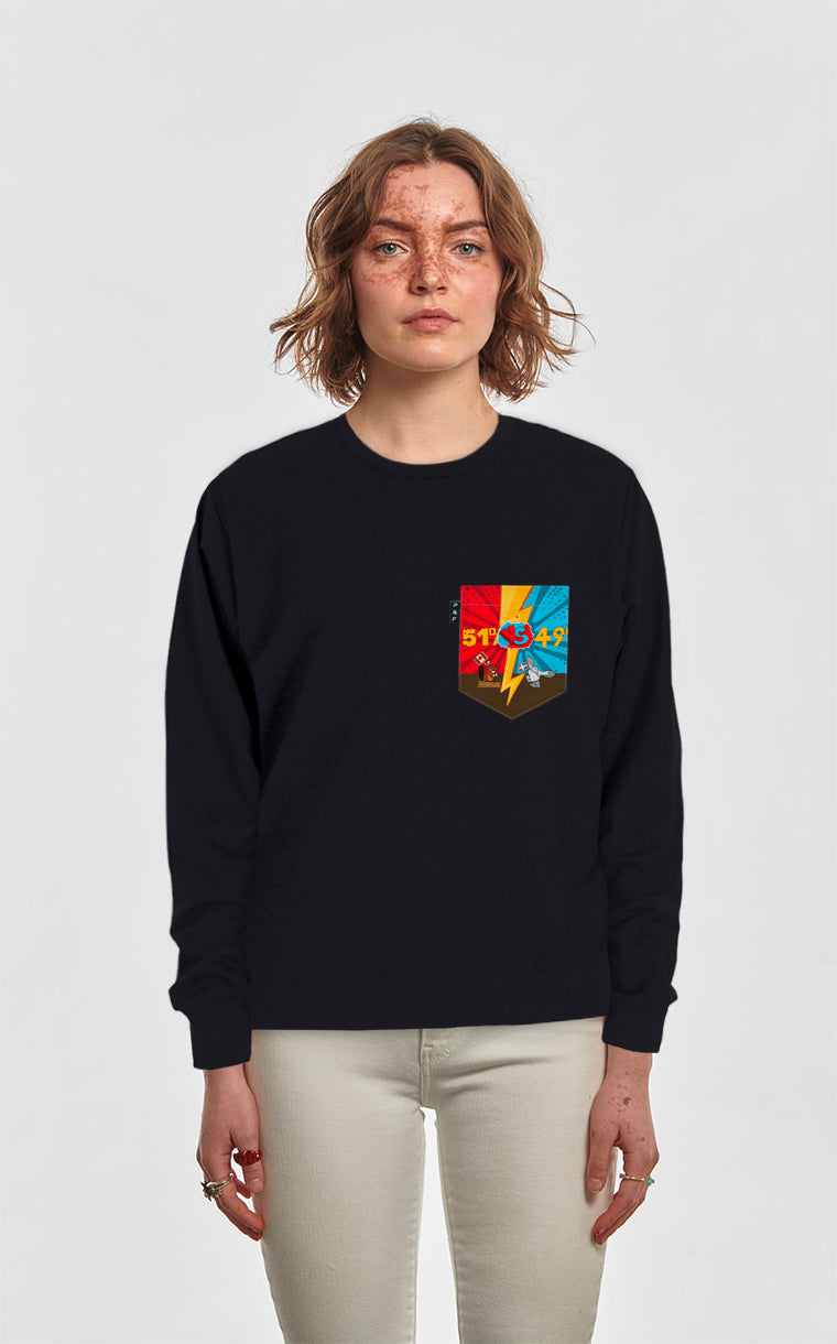 Crewneck Qc à poche Referendum de 95