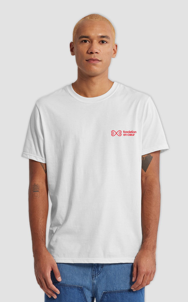 T-shirt Fondation en coeur - Dessine-moi des ailes