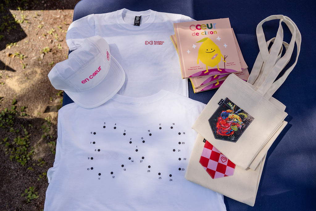 T-shirt Fondation en coeur - Dessine-moi des ailes