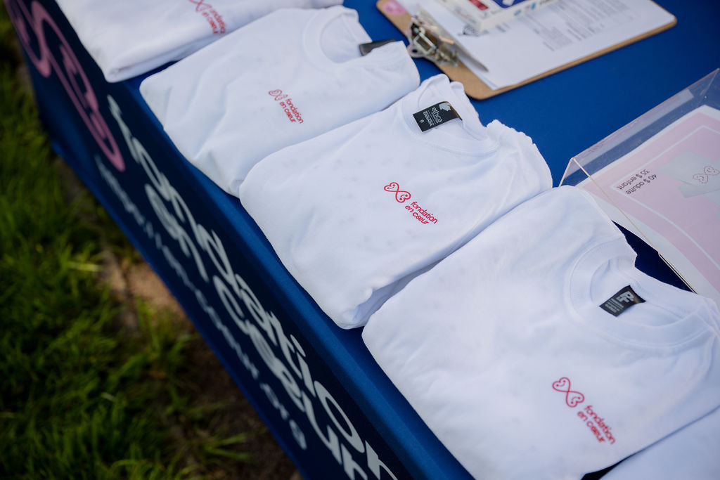T-shirt Fondation en coeur - Dessine-moi des ailes