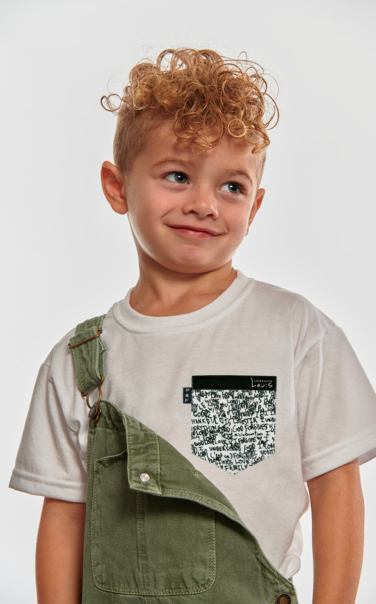 T-shirt à poche Love