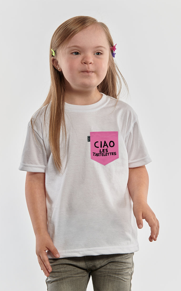 T-shirt à poche Mishel Kekourge Tartelette
