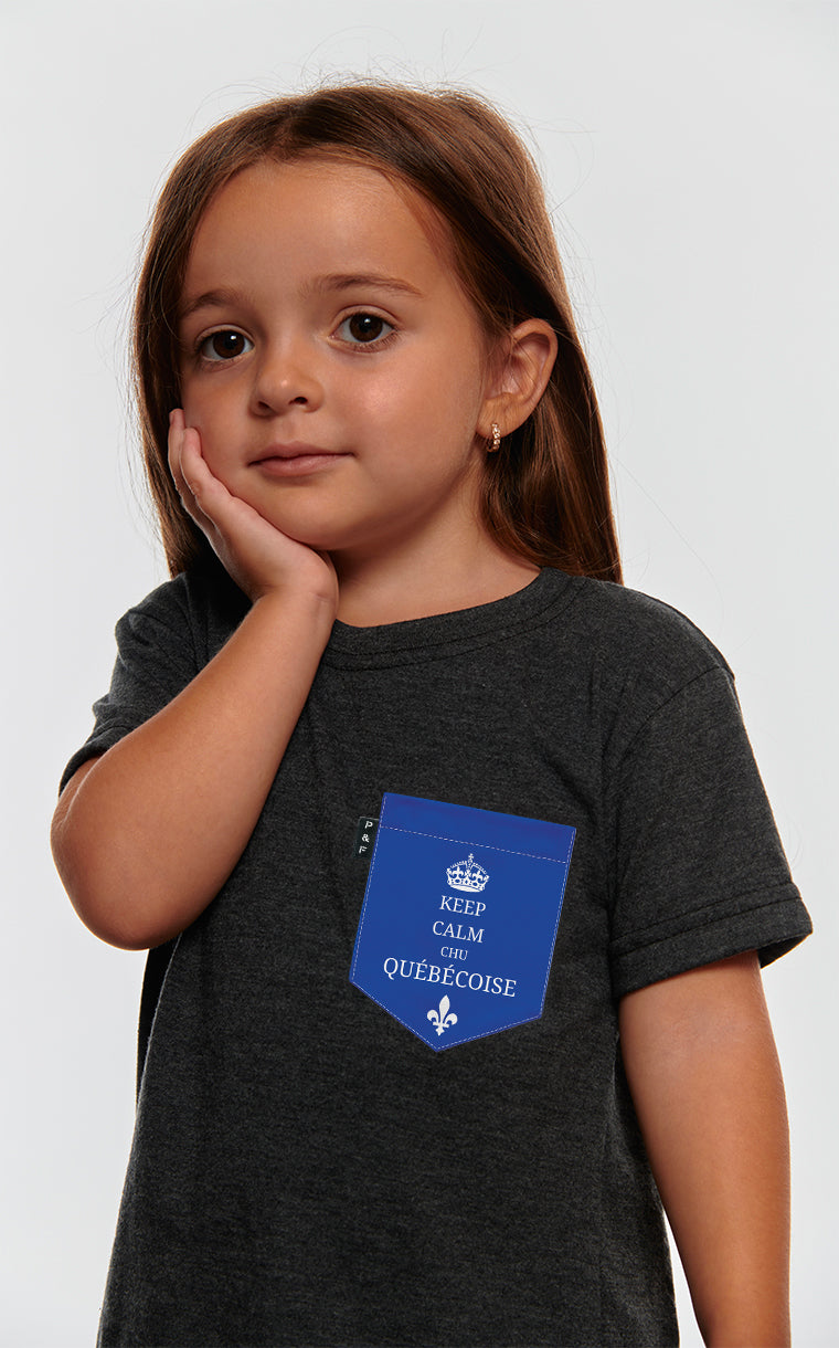 T-shirt à poche Chu Québécoise - Poches & Fils