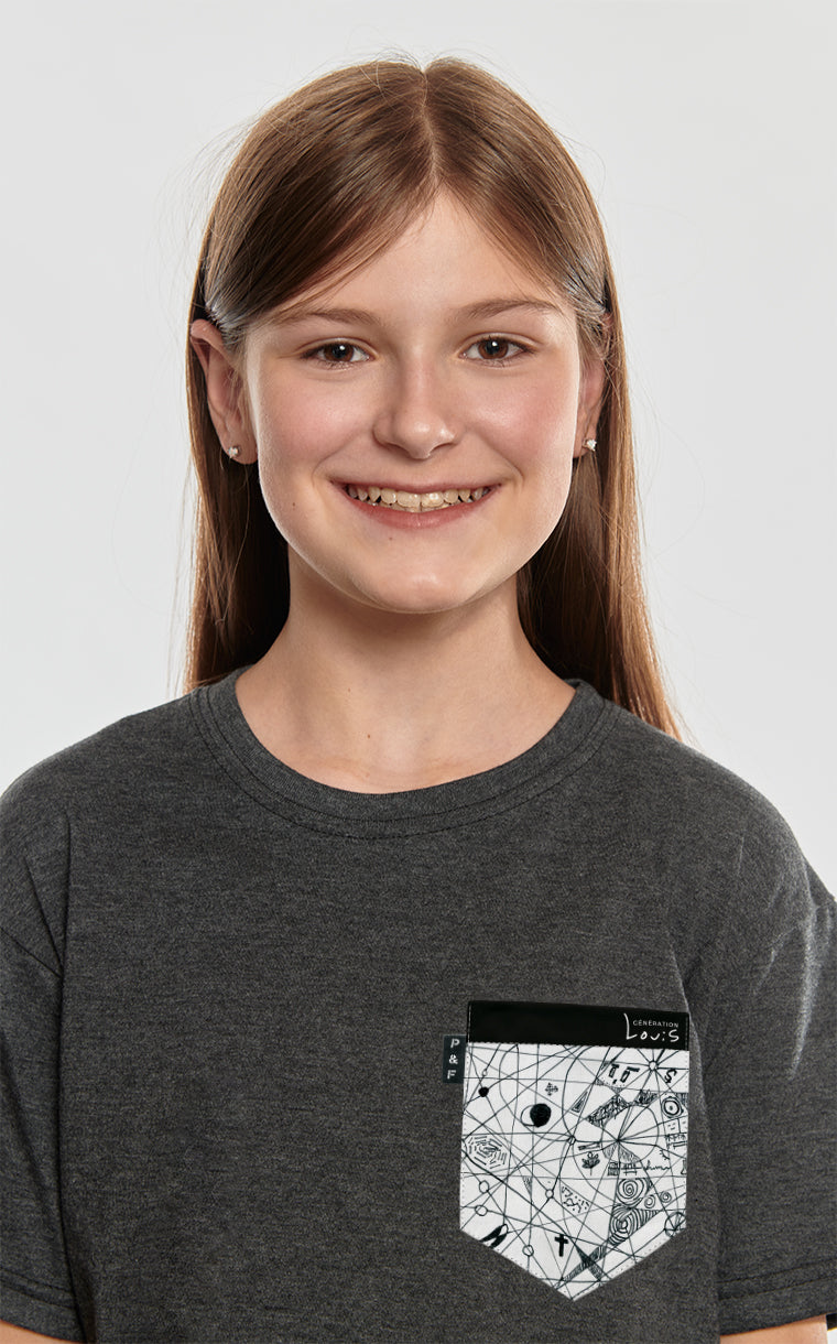 T-shirt à poche Constellation