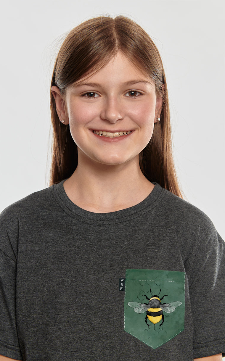 T-shirt à poche To bee or not to bee