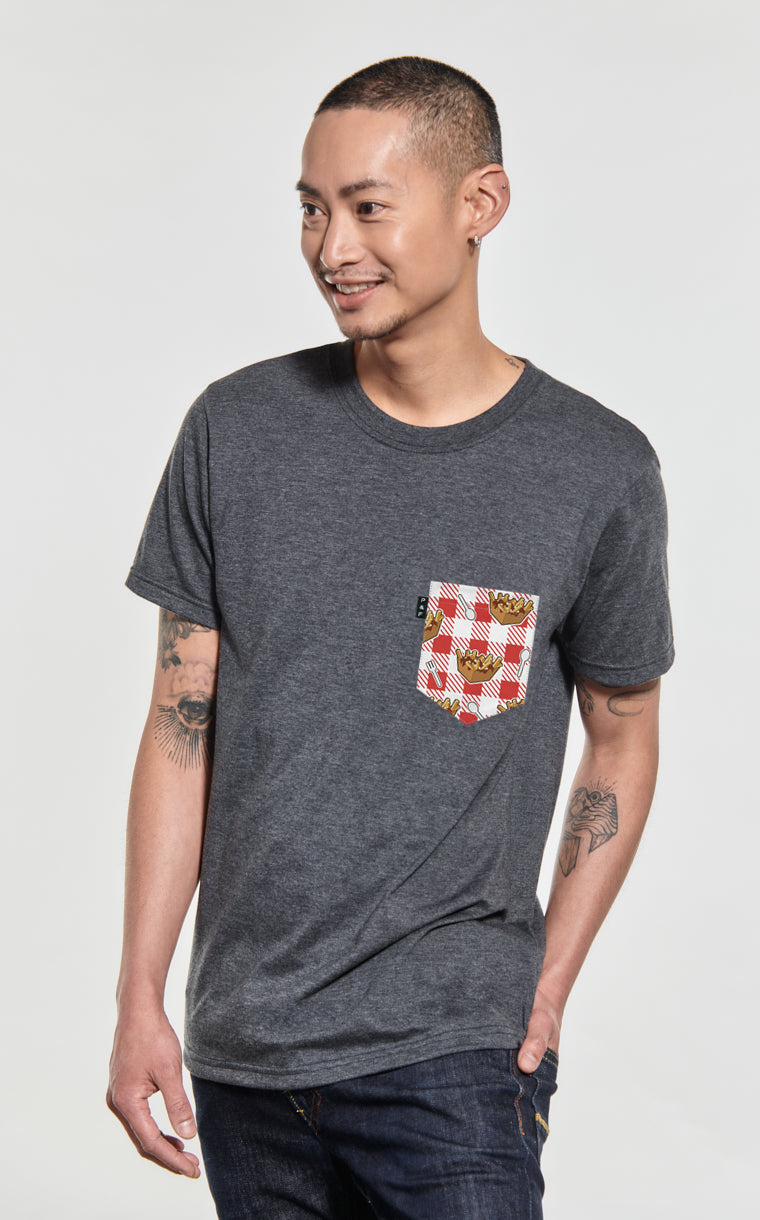 T-shirt à poche Lâche pas la patate