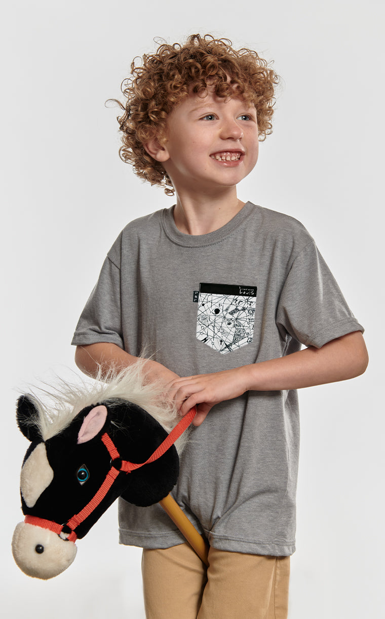 T-shirt à poche Constellation