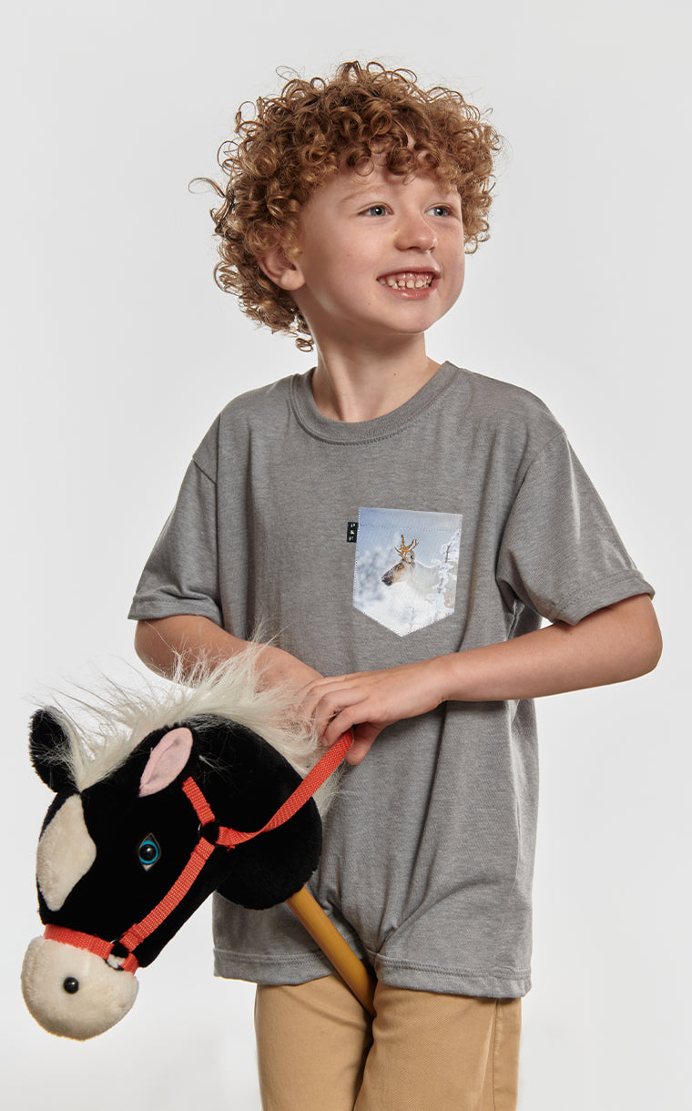 T-shirt à poche Roi de la montagne