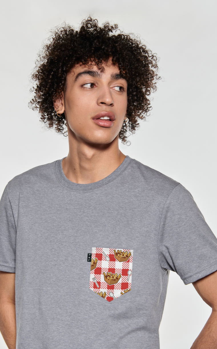 T-shirt à poche Lâche pas la patate