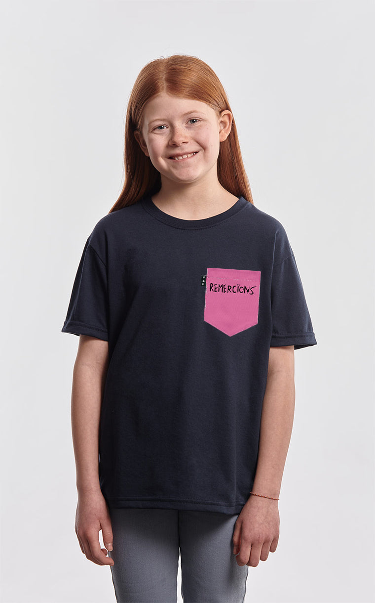 T-shirt à poche Mishel Kekourge Remercions