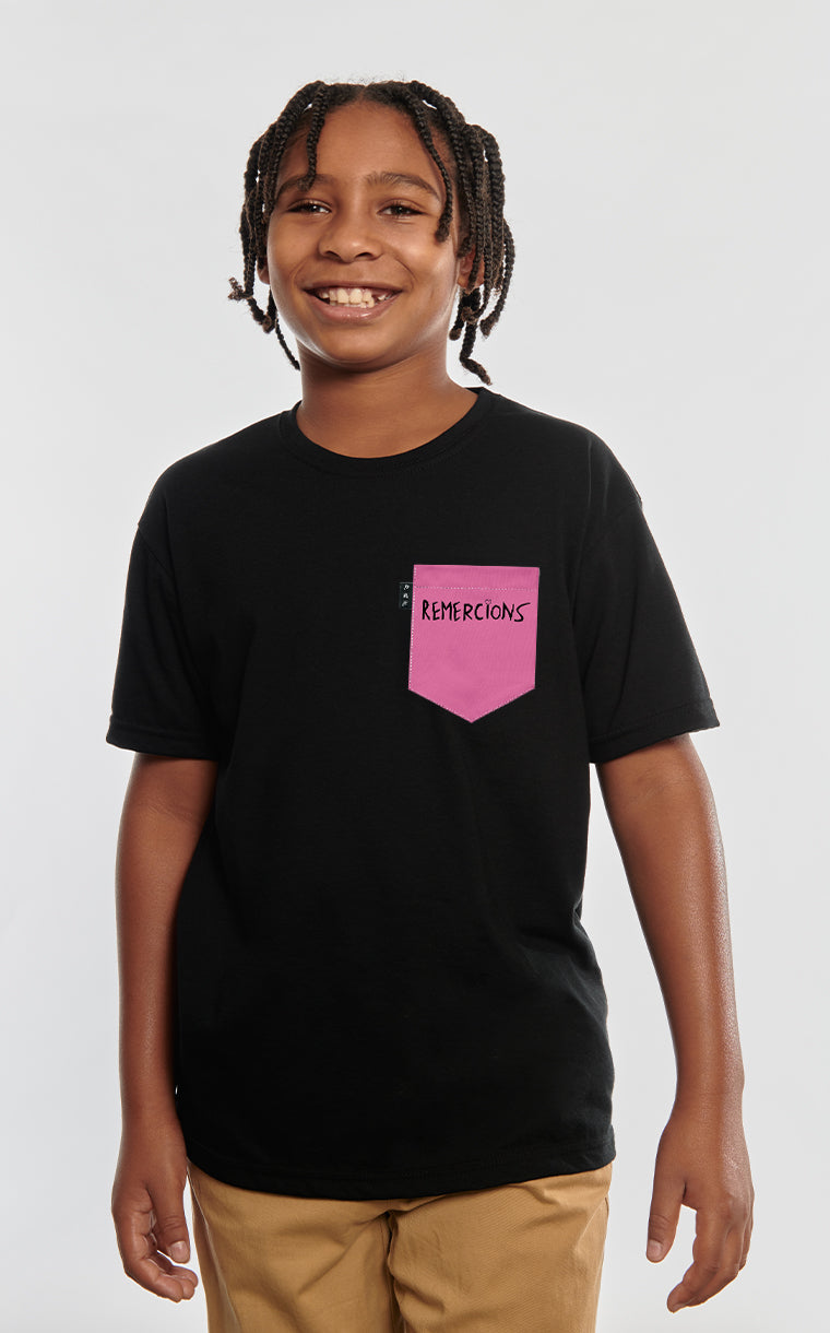 T-shirt à poche Mishel Kekourge Remercions