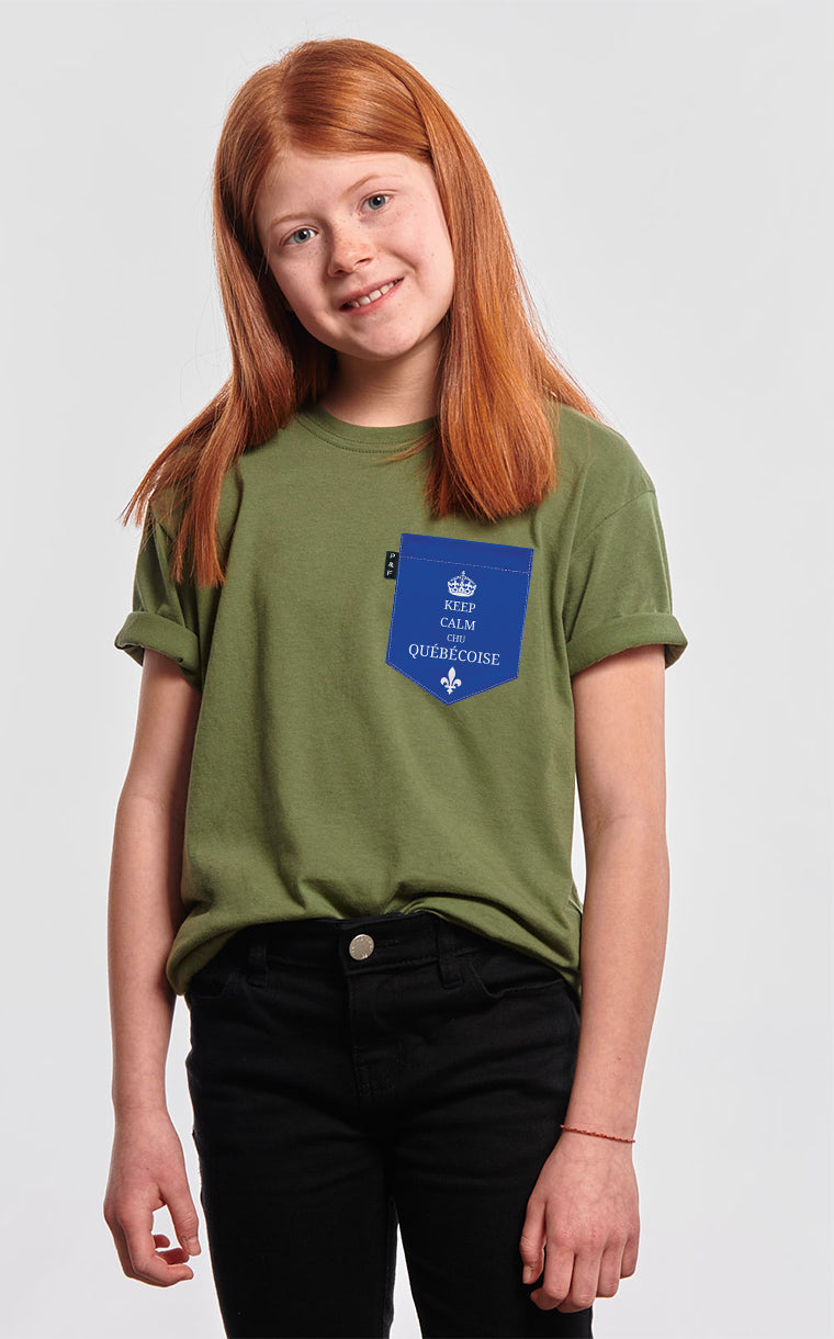 T-shirt à poche Chu Québécoise - Poches & Fils