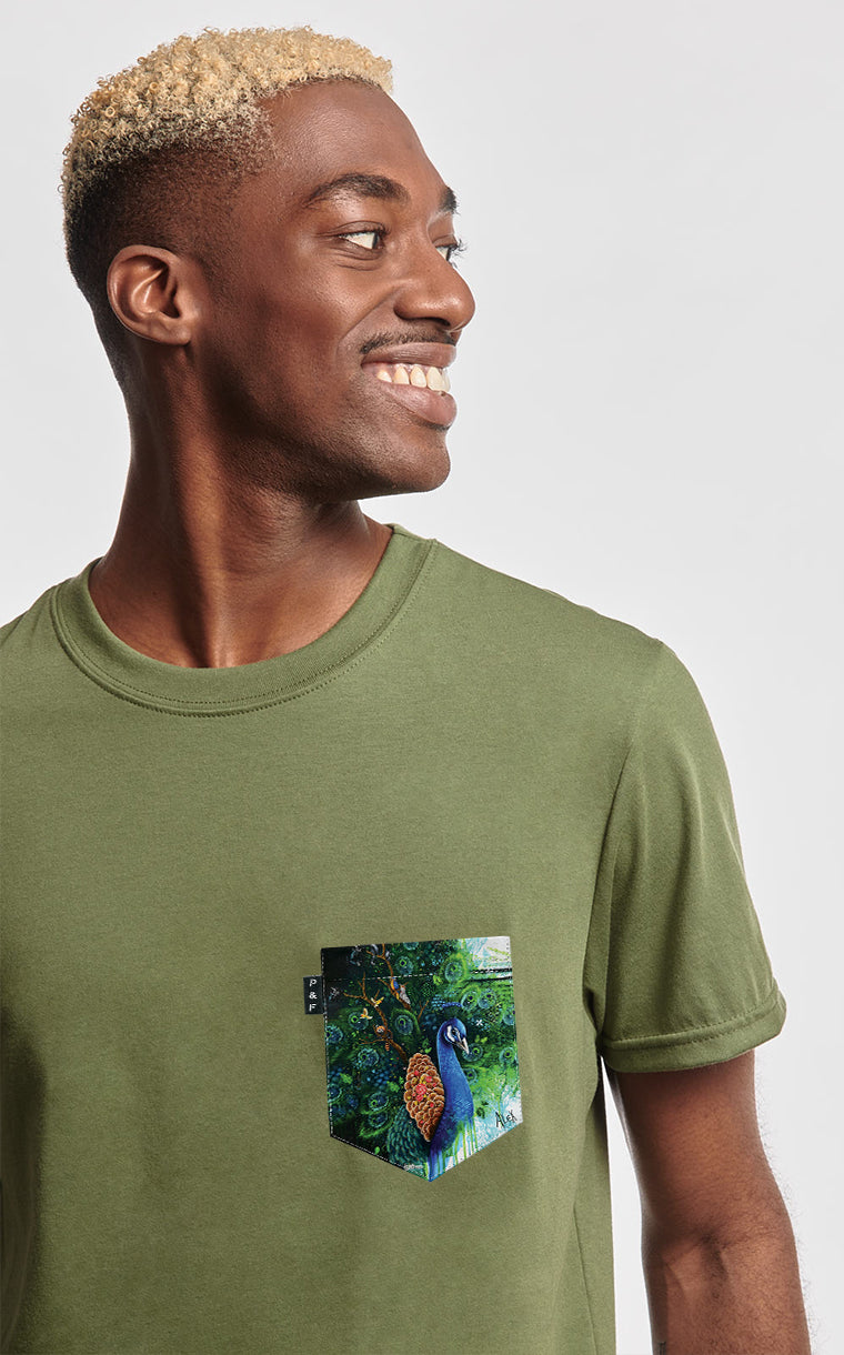 T-shirt à poche Paontagonia