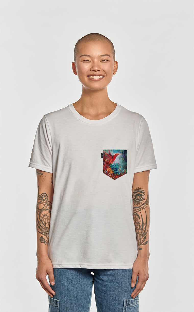 T-shirt coupe Boyfriend à poche Cendrik