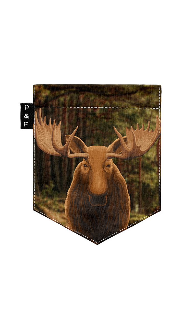 Tote Bag à poche Buck d'Élan 2000