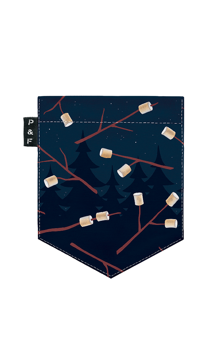 Tote Bag à poche Guimauve Grain