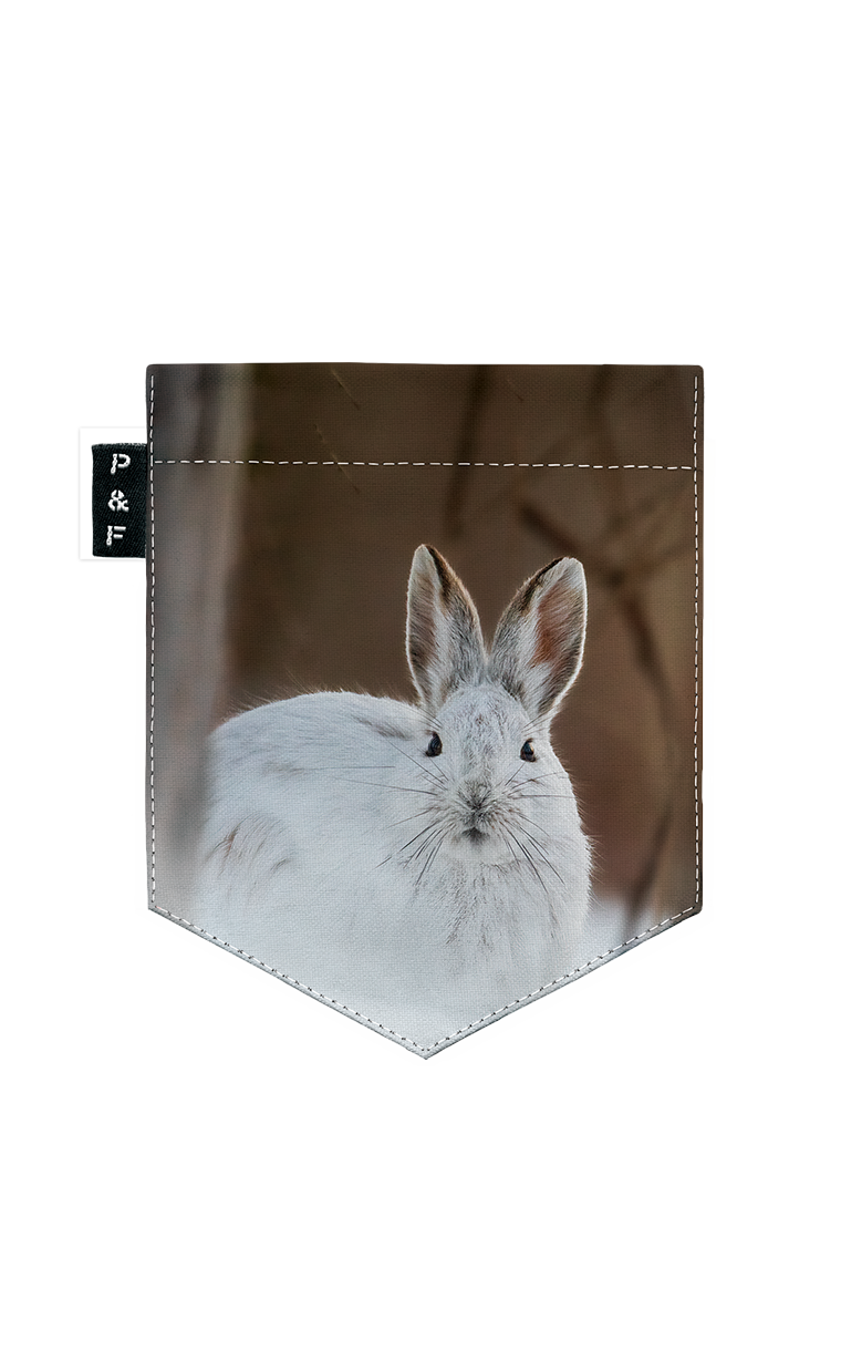 Tote Bag à poche Lièvre Gercé