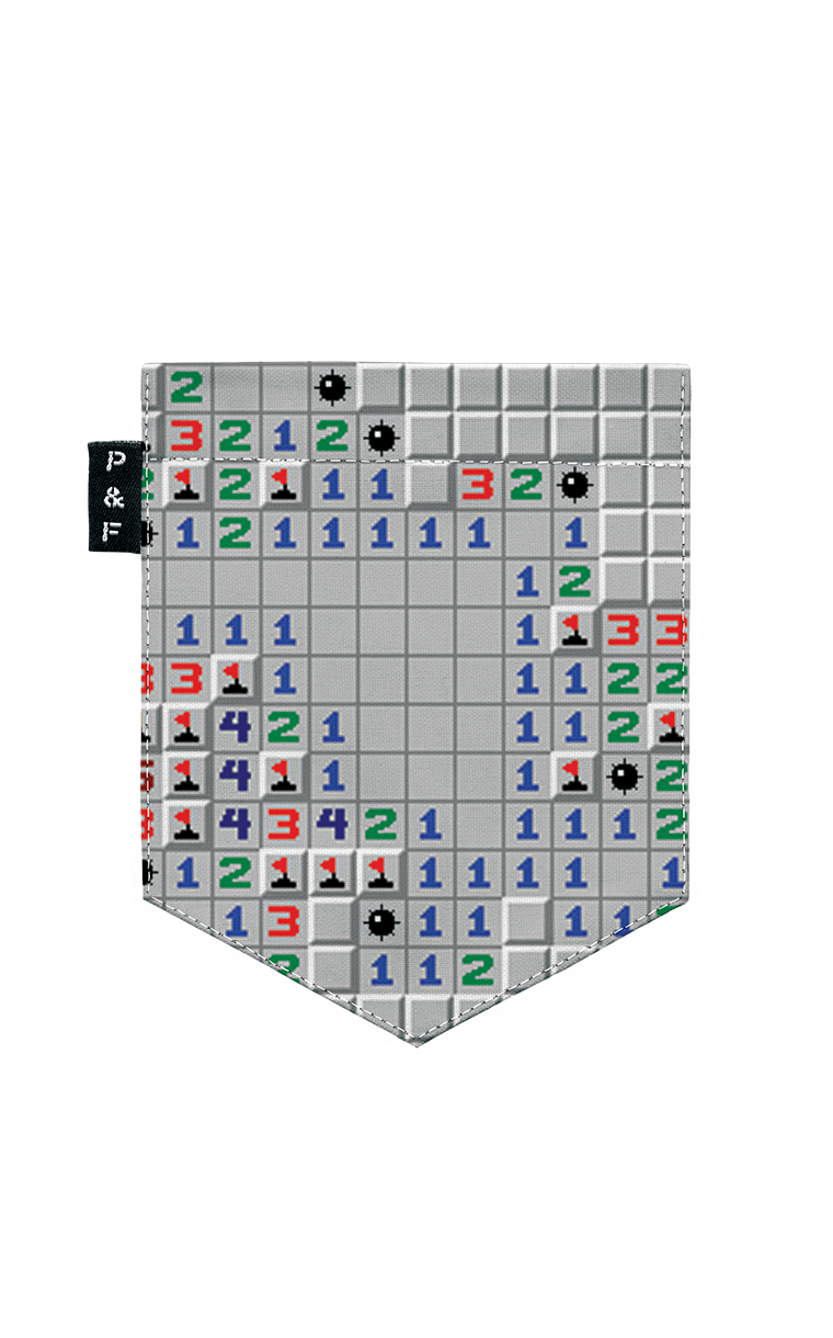 T-shirt à poche Red flags