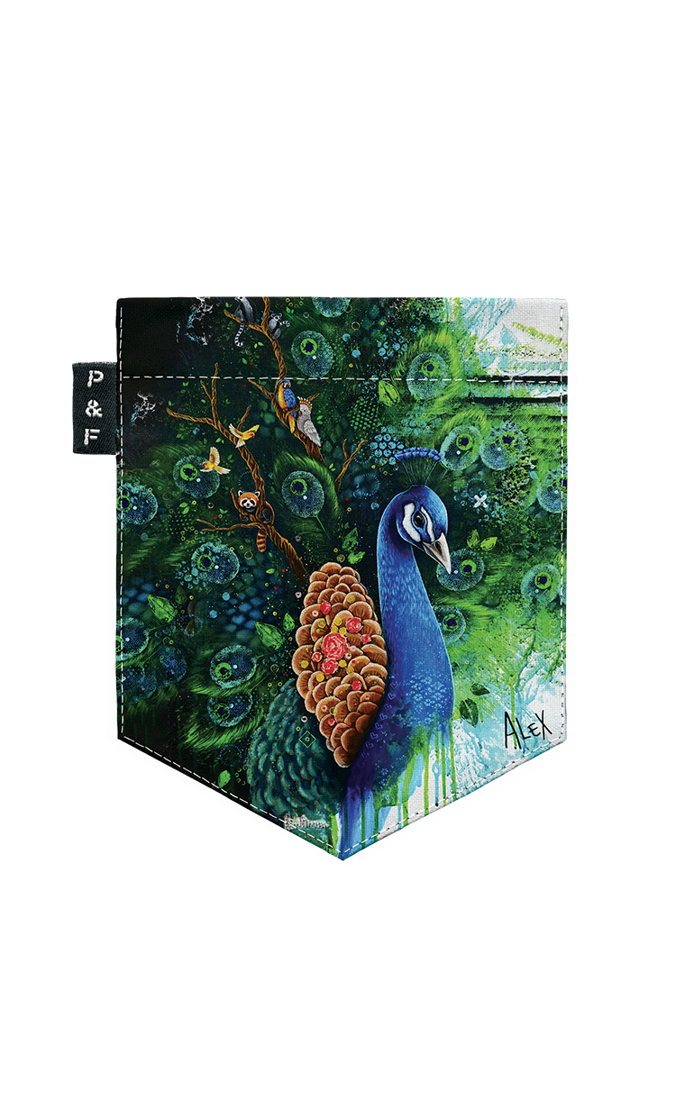 Tote Bag à poche Paontagonia