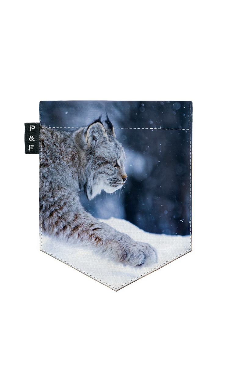 Col en V semi-ajusté à poche Star Lynx