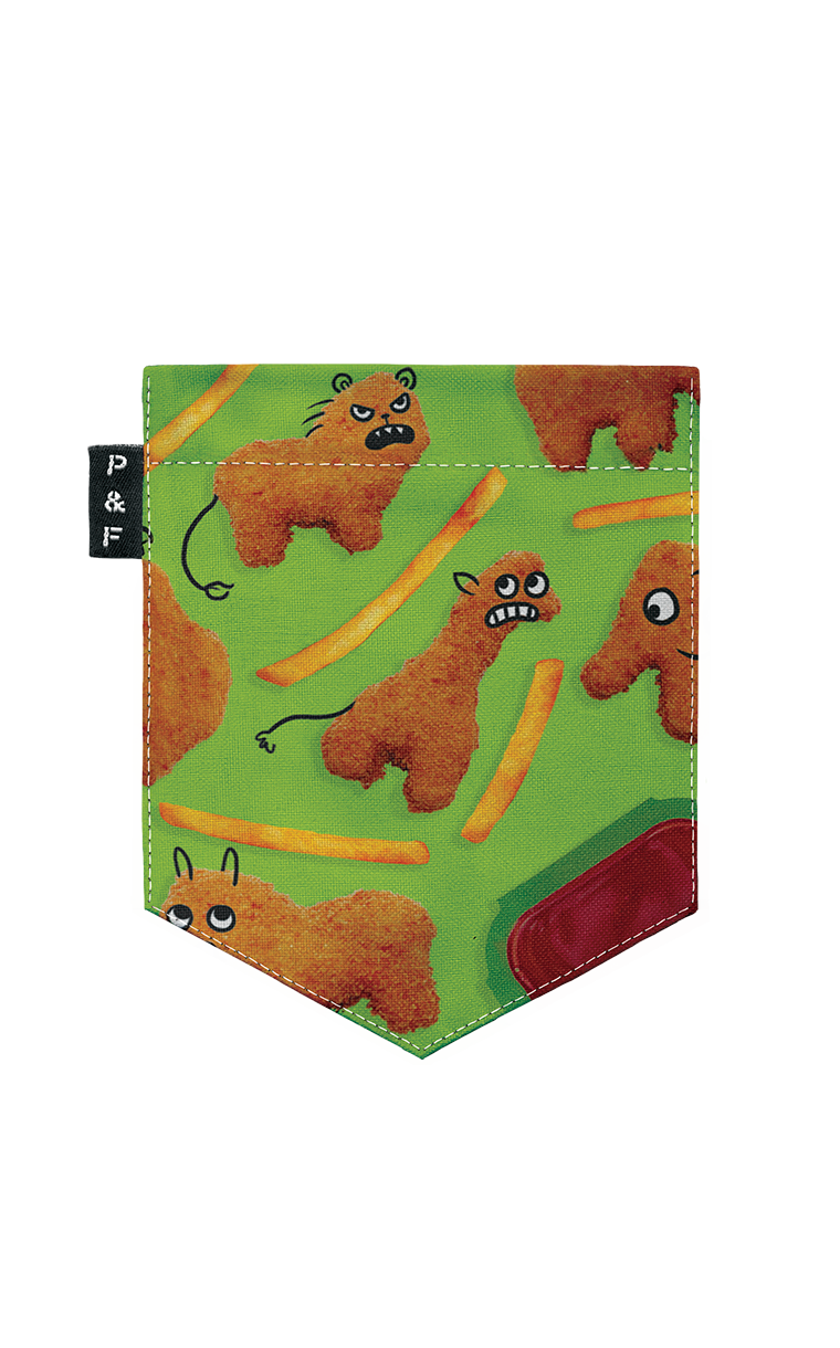 Crocopoulatorius Pocket Semi-Fitted V-Neck