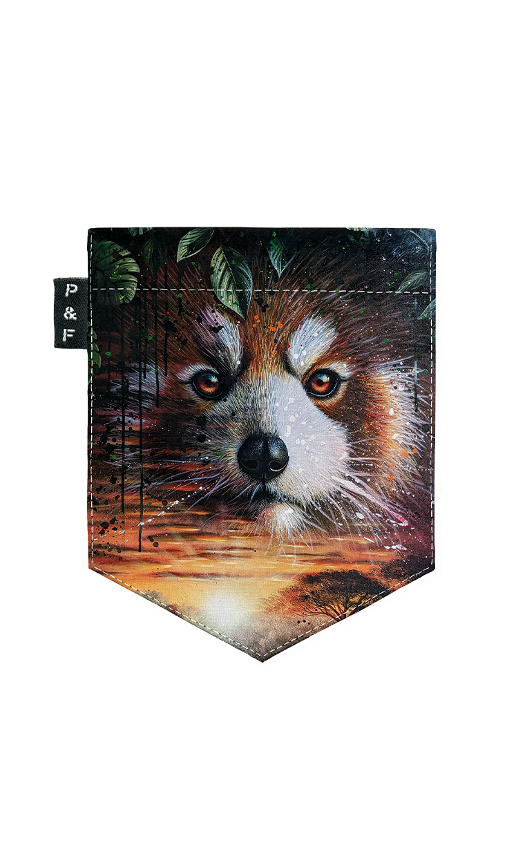 T-shirt à poche Red velvet