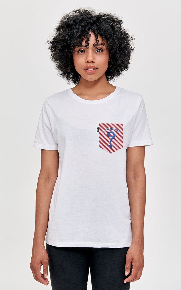Prefait - Femme-Tshirt Boyfriend - Poches & Fils
