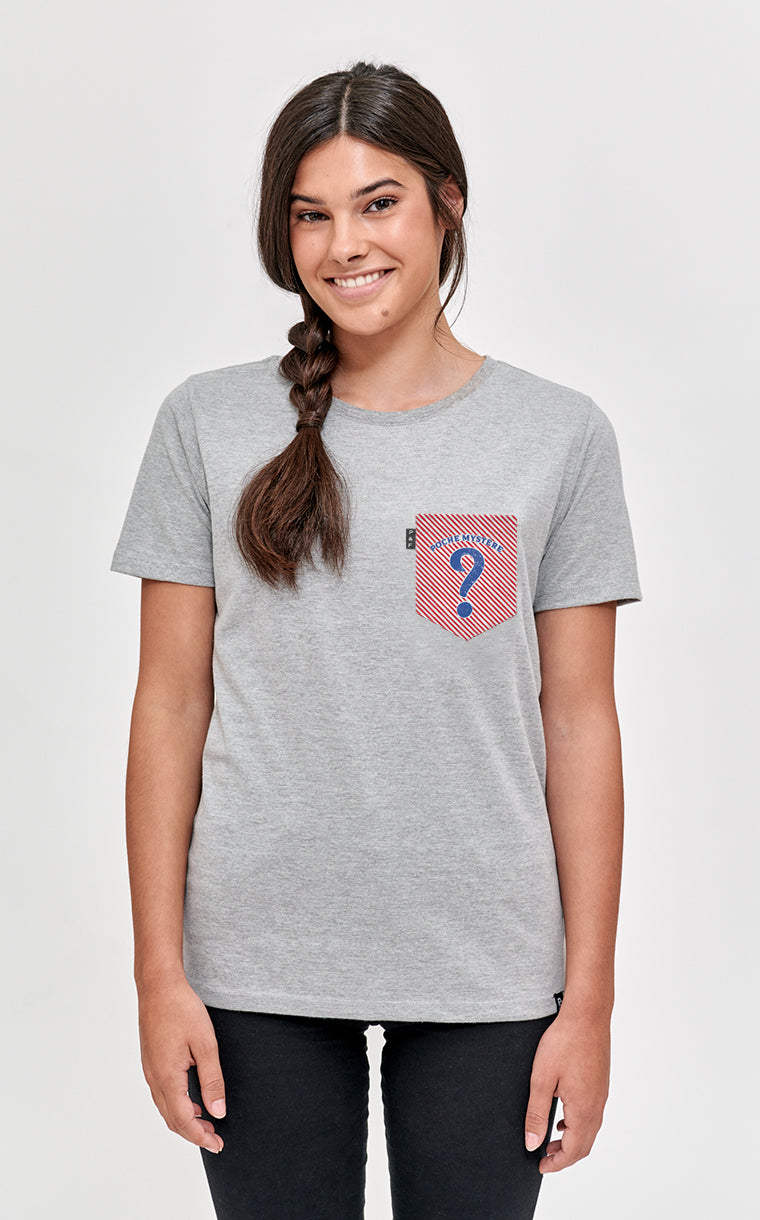 Prefait - Femme-Tshirt Boyfriend - Poches & Fils