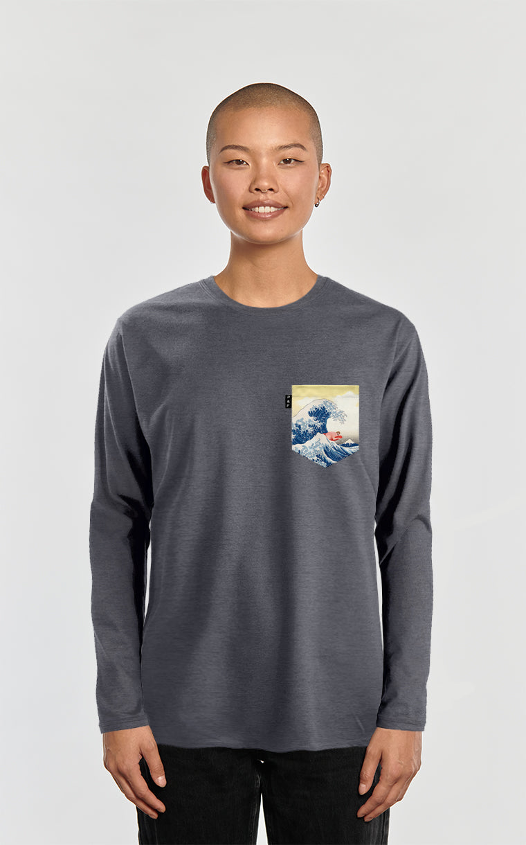 Tokyo Drift Long Sleeve Pocket Sweater