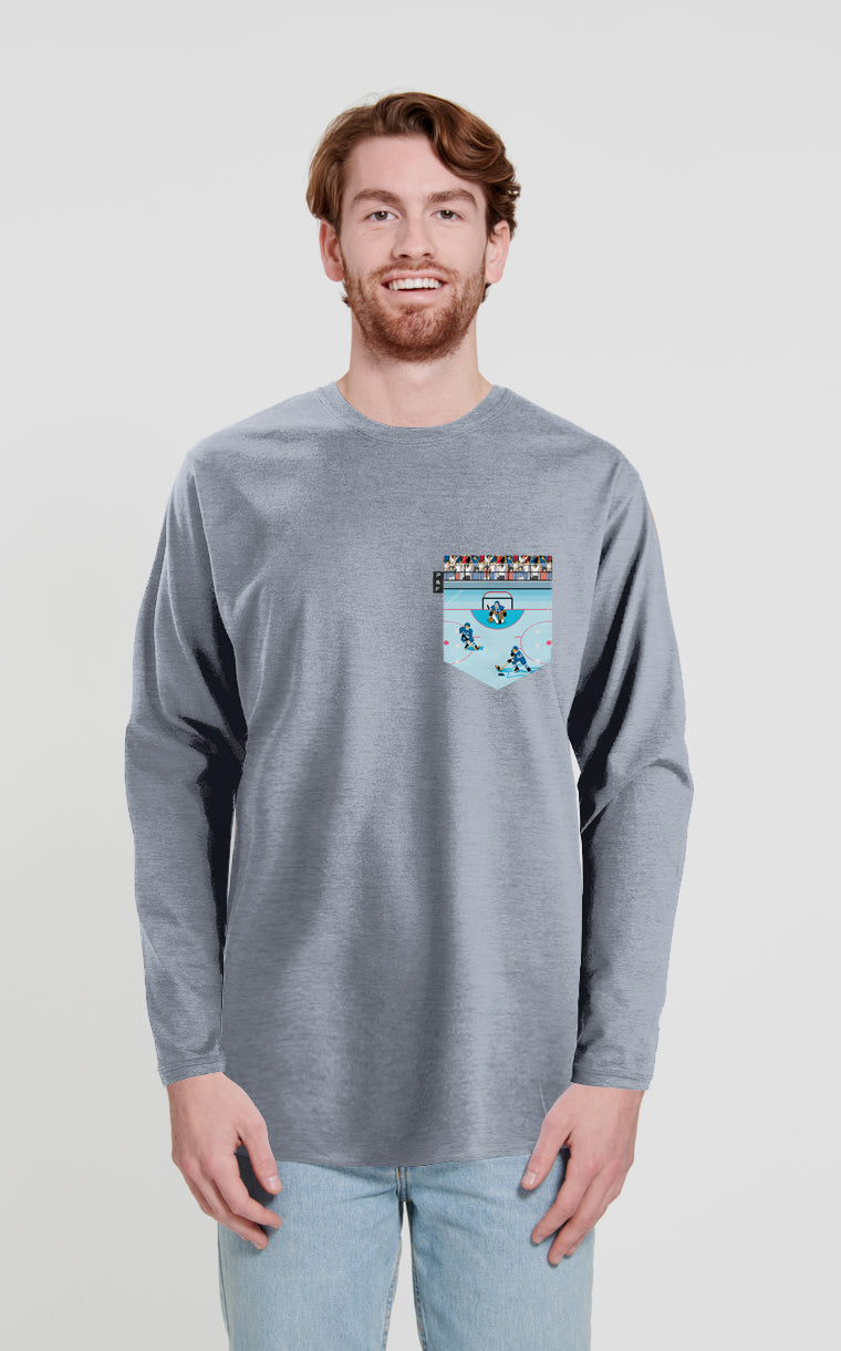 Chandail manches longues à poche Nordiques '94