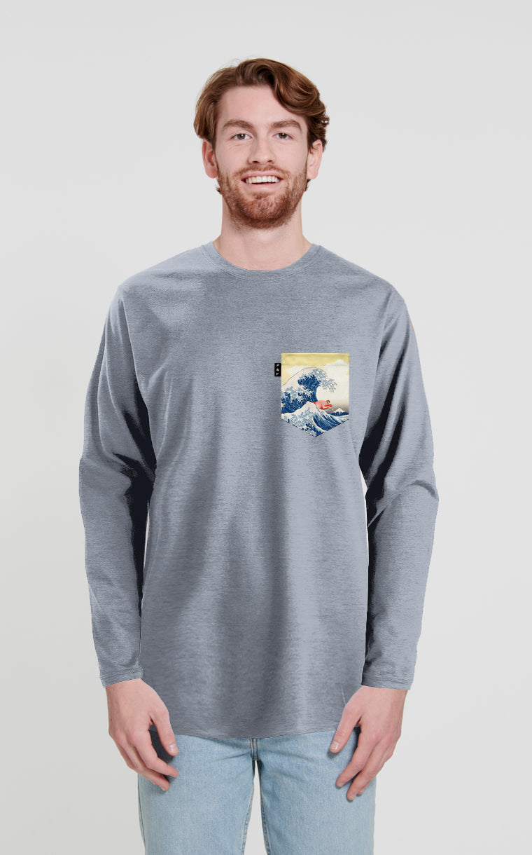 Tokyo Drift Long Sleeve Pocket Sweater