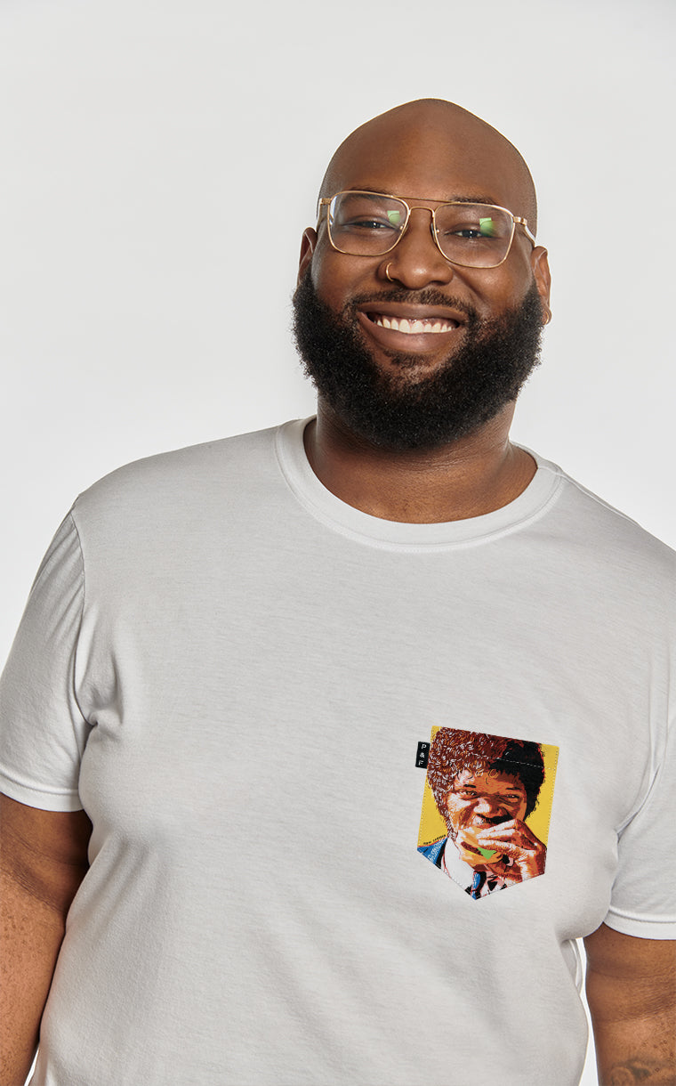 T-shirt à poche Say poche again