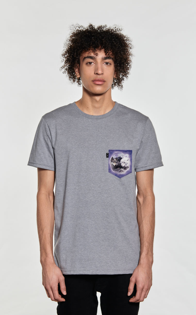 T-shirt à poche Loup-Dacris