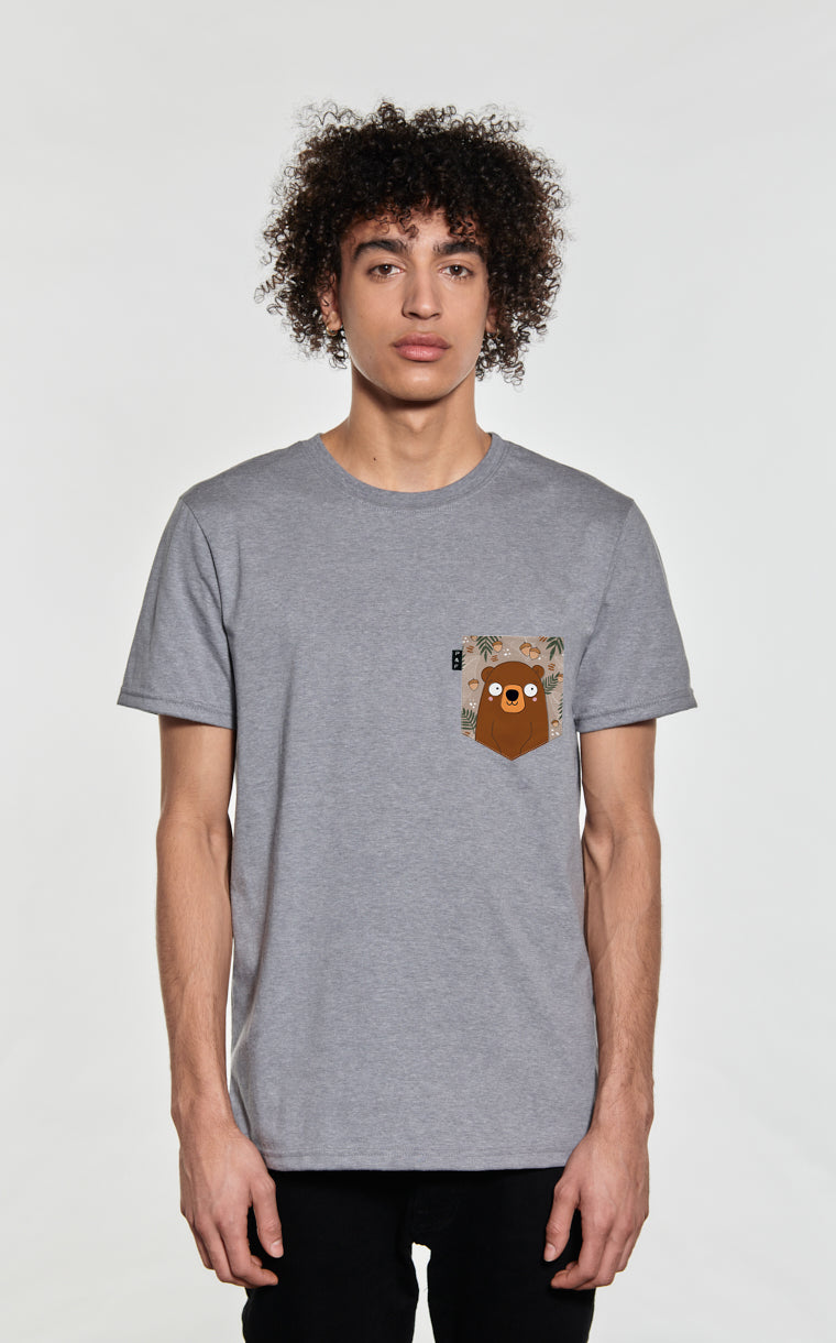 T-shirt à poche Ours Winston
