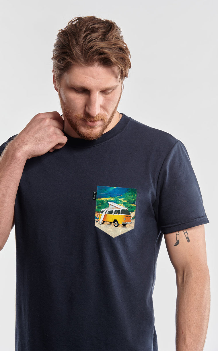 T-shirt à poche pour homme avec poche Bran Van 2000 ^