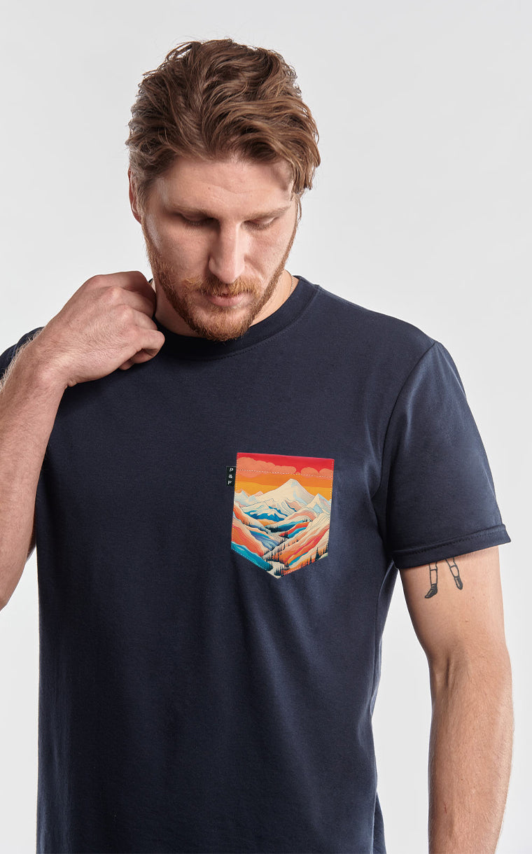 T-shirt à poche pour homme avec poche Sua poud ^