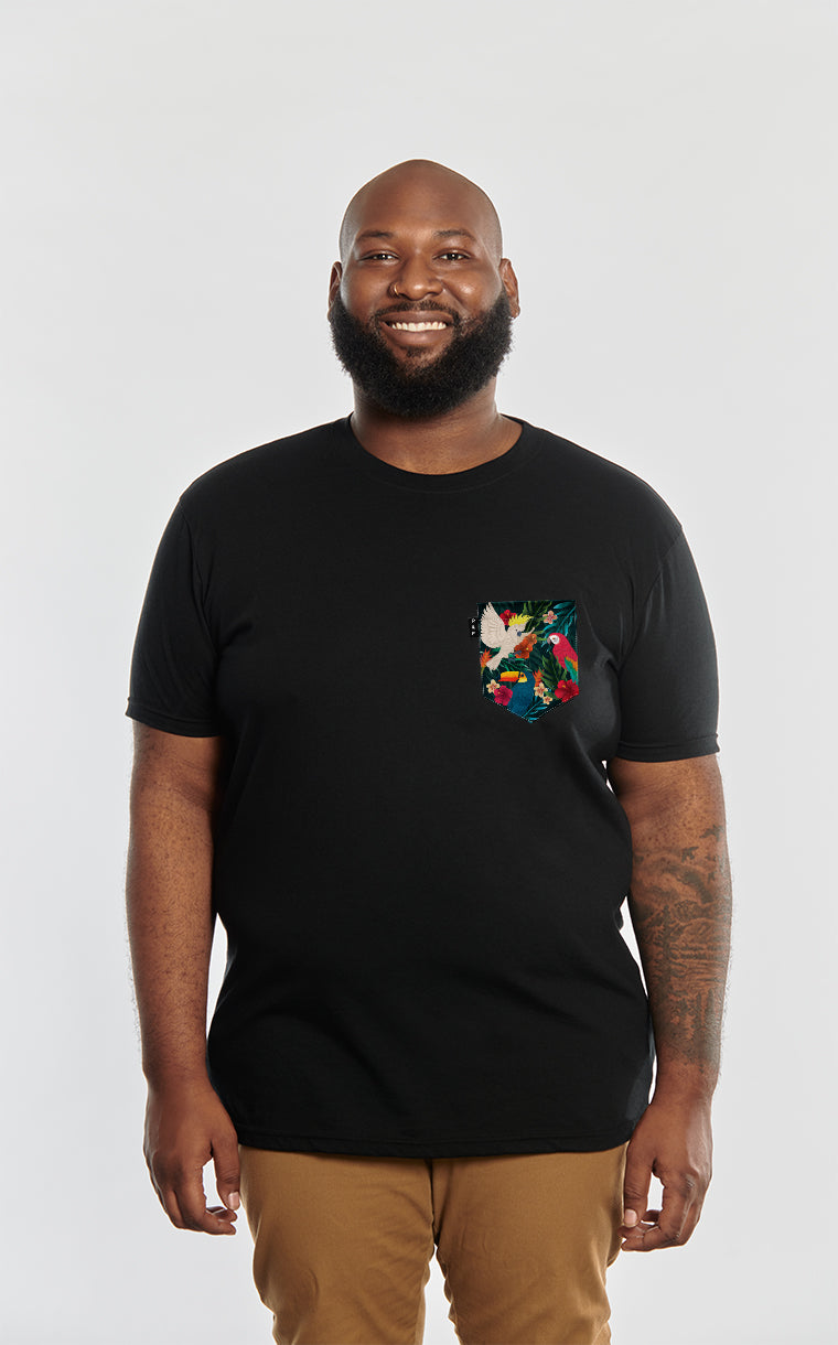 T-shirt à poche pour homme avec poche King Toucan-Khamon ^