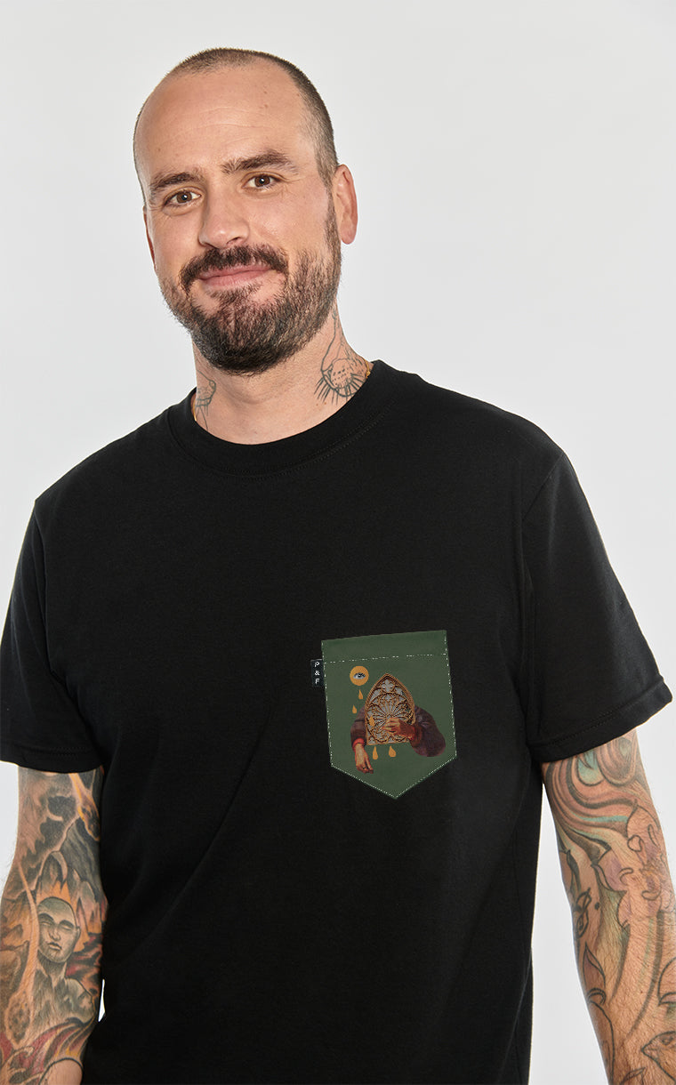 T-shirt à poche pour homme avec poche L'accès à la propriété ^
