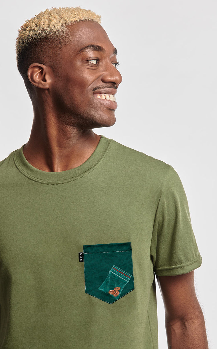 T-shirt à poche Bon cup bad cup